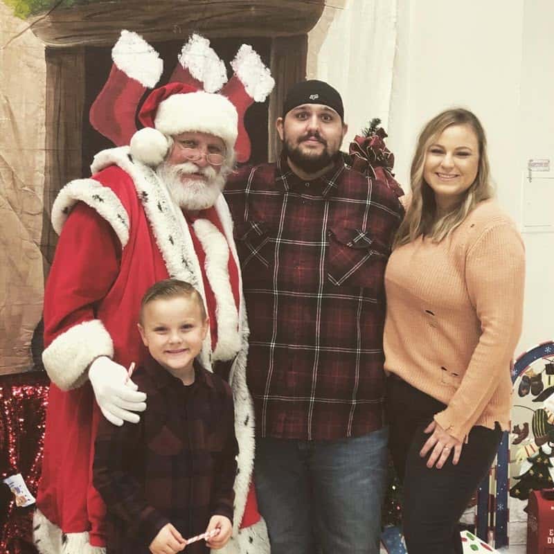 Travis - Santa Picture